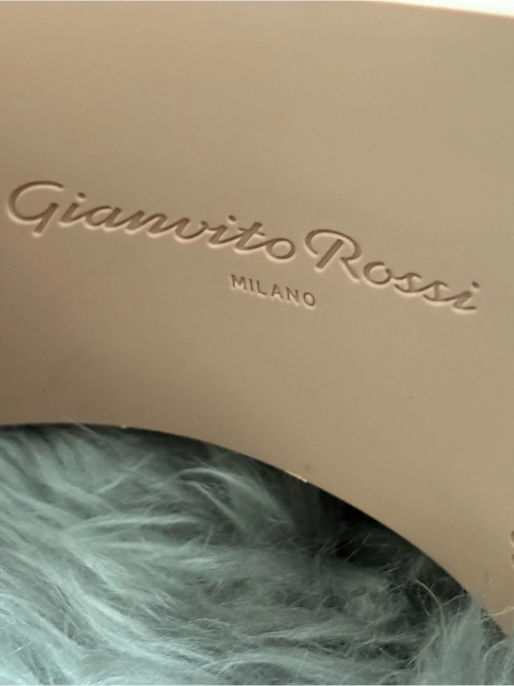 Gianvito Rossi Brown Suede Platform Mule Slides with Gold Buckle